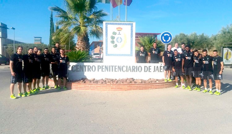 El Jaén Paraíso Interior Fs Visita El Centro Penitenciario Jaén Ii El Deporte De Jaén 8131