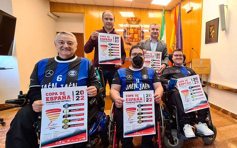 La primera Copa España Powerchair Football se jugará en la ciudad de Jaén