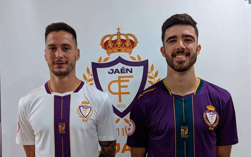 Presentados Adri Ruiz y Álvaro Chica como jugadores del Real Jaén