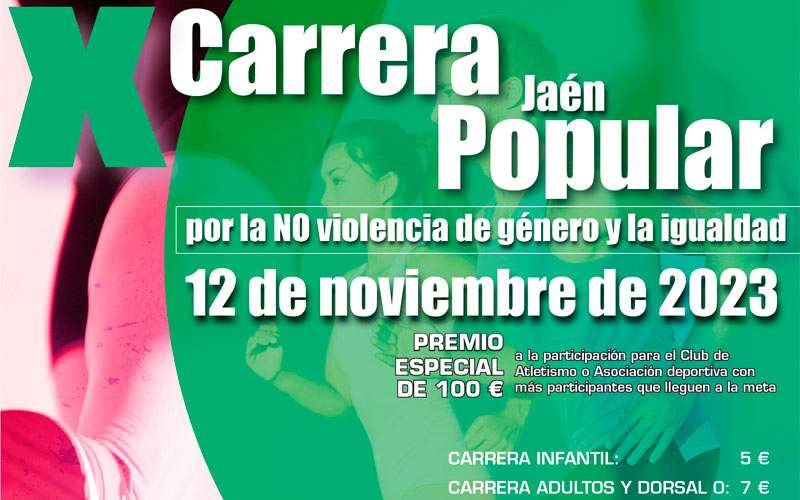 La Carrera por la No Violencia de Género e Igualdad de CSIF Jaén cumple su décima edición