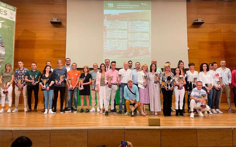 Diputación entrega los premios del XIV Gran Premio de Carreras Populares ‘Jaén, paraíso interior’