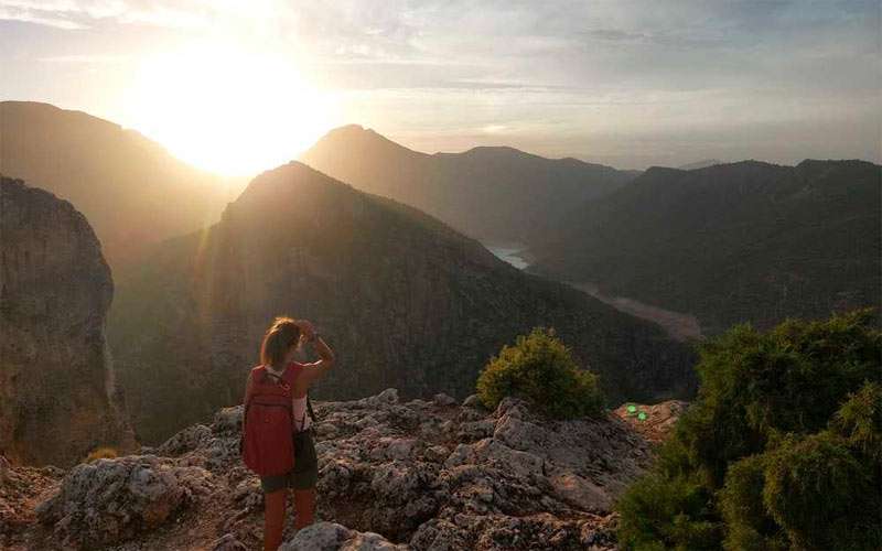 La ruta de senderismo Piedra de Palo-Vegueta de los Frailes, el 2 de diciembre