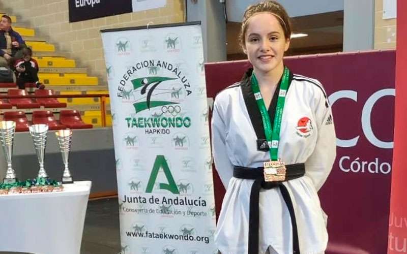 Eva Estrella, bronce en el Open Internacional de Taekwondo de Andalucía