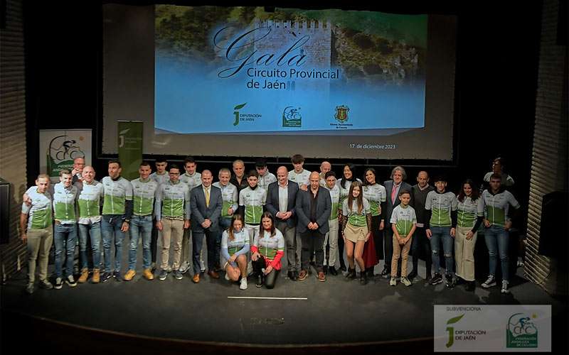 La Gala del Ciclismo de Jaén pone el cierre a la temporada 2023