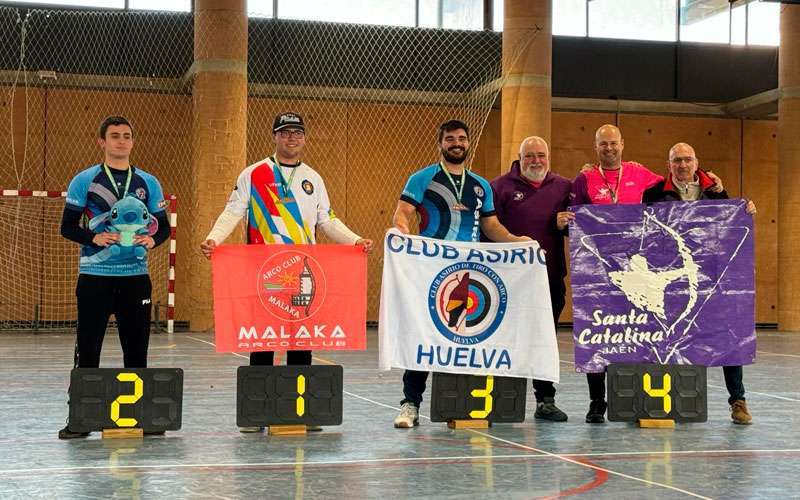 El Club Santa Catalina destaca el éxito organizativo del Andaluz de Tiro con Arco en sala