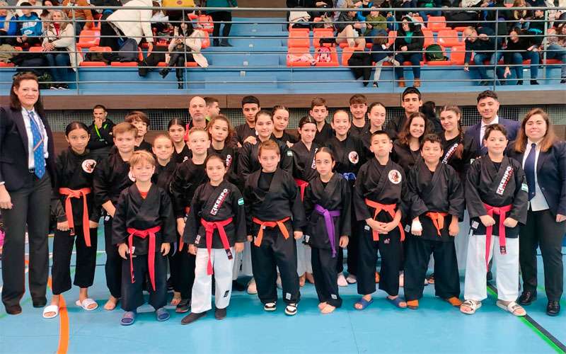 Excelente papel del CD Estudio Martos en el Campeonato de Andalucía de Kenpo