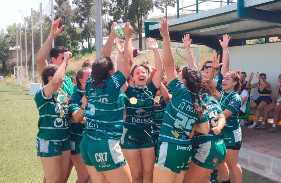 Jaén Rugby Femenino se corona campeón de Andalucía de Seven