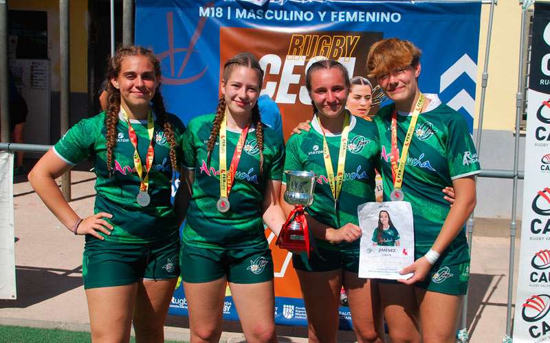 La cantera de Jaén Rugby sigue brillando con la selección andaluza