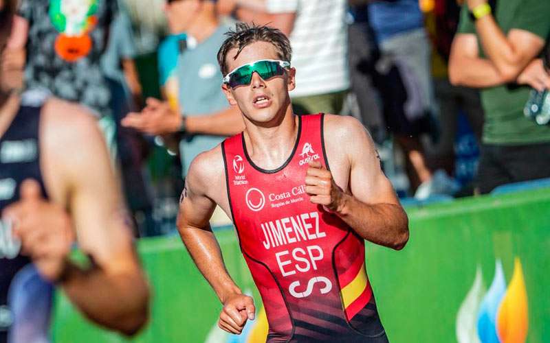 José Ramón Jiménez destaca en la Copa de Europa Triatlón