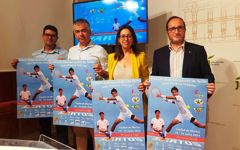 Martos aguarda el inicio de los XXXVIII Internacionales de Tenis ‘Jaén Paraíso Interior’