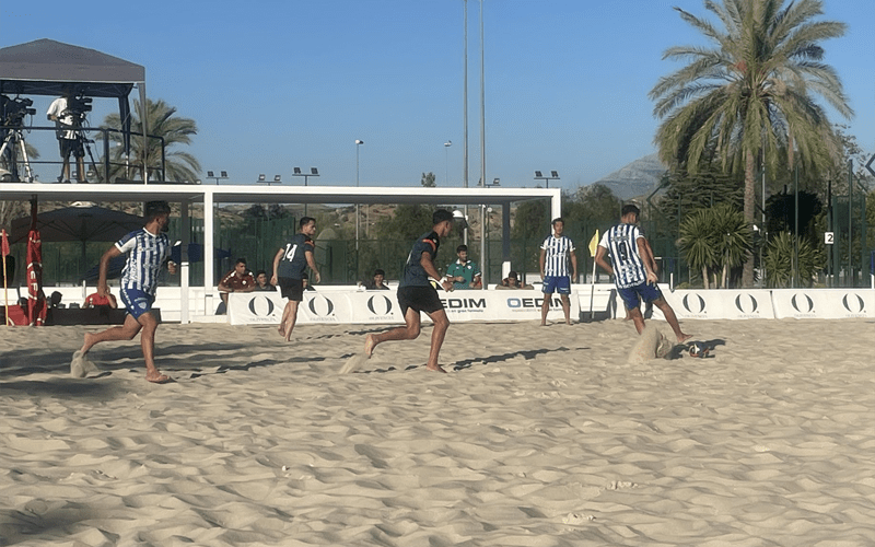 Enpie Málaga – Roses Platja, finalistas de la Copa Federación de fútbol playa