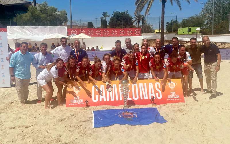 Higicontrol Melilla se lleva la Copa Federación de Fútbol Playa en Jaén