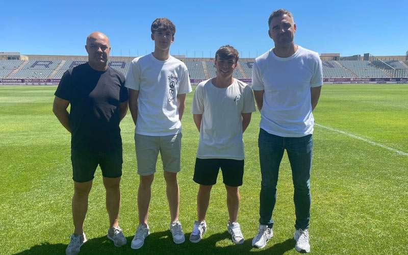 Los juveniles Samuel y José Antonio harán la pretemporada con el primer equipo del Real Jaén