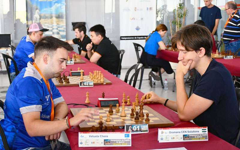 Úbeda celebró el Nacional de Ajedrez por Equipos en la modalidad rápida