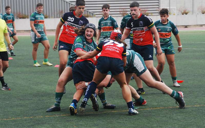 La Federación Española de Rugby pone sus miras en seis jugadoras del Jaén Rugby