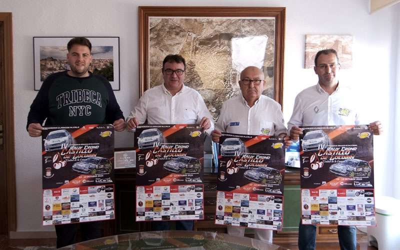 Castillo de Locubín acoge la cuarta edición de su Rally-Crono ‘Ciudad de la Cereza’