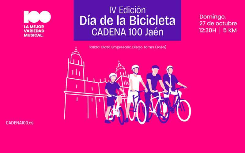 Más de 1.100 participantes se darán cita este domingo en el IV Día de la Bicicleta de Cadena 100