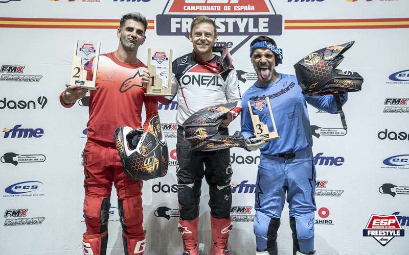 Maikel Melero, campeón de España de Freestyle Motocross 2024