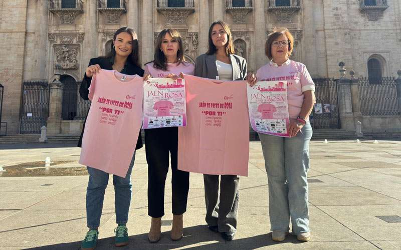 Ajicam celebra este domingo una nueva edición de la marcha ‘Jaén se vista de rosa’