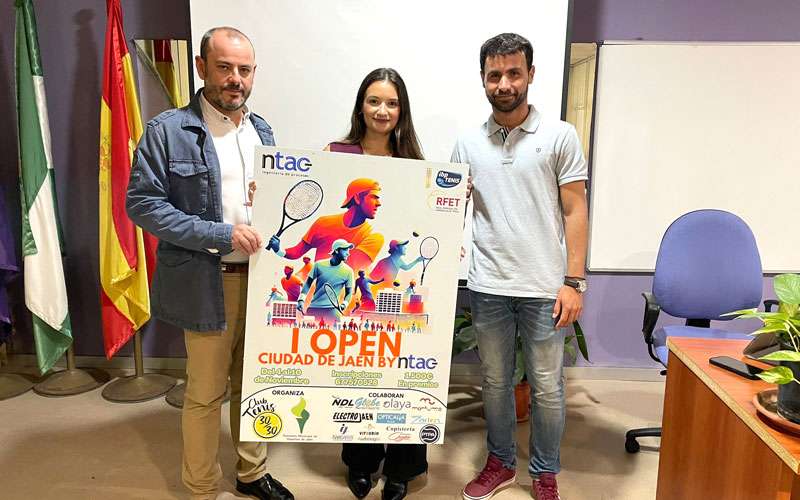 Presentada la primera edición del Open de tenis ‘Ciudad de Jaén’