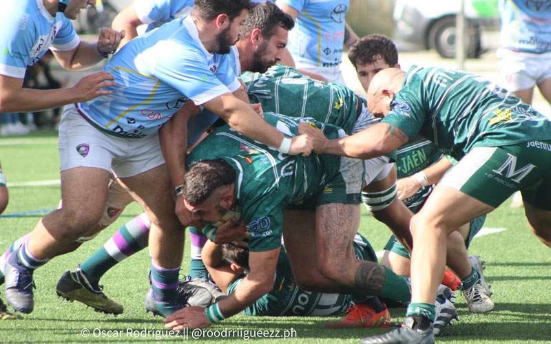 Jaén Rugby sucumbe ante el potencial de CR Málaga