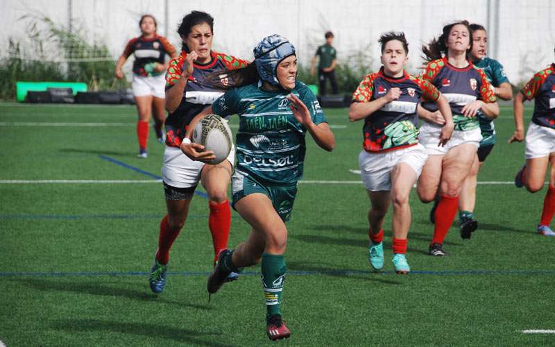 Inmejorable estreno de temporada para Jaén Rugby Femenino