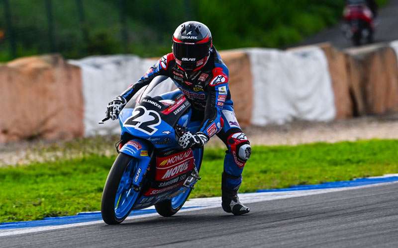 Jesús Torres cierra su paso por el FIM Europeo Junior GP en sexta posición