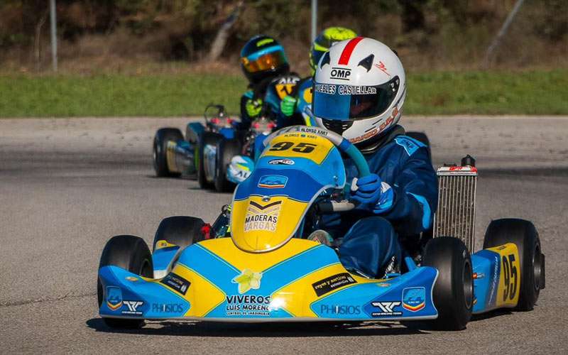 Mario Prieto roza el podio del Andaluz de Karting en su última cita