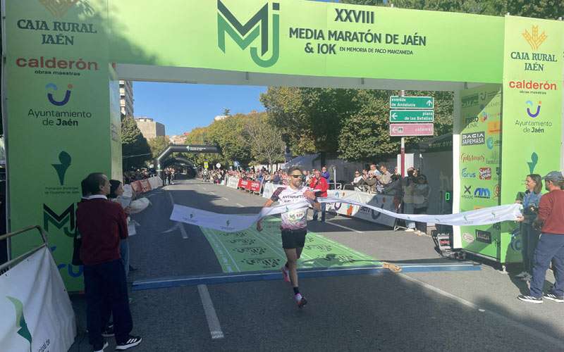 Manuel J. Viedma y Marta Martín vencen en la Media Maratón ‘Ciudad de Jaén’