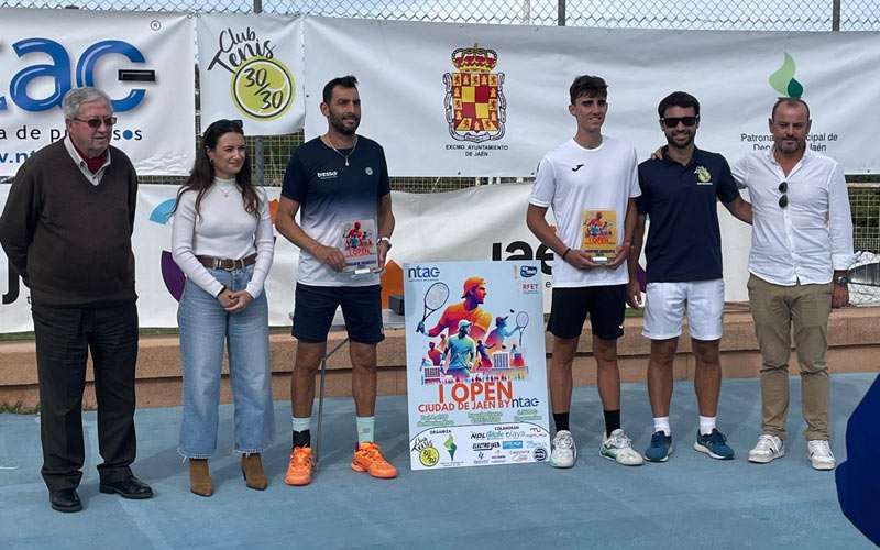 Pablo Hermoso, vencedor del I Open Internacional de Tenis ‘Ciudad de Jaén’