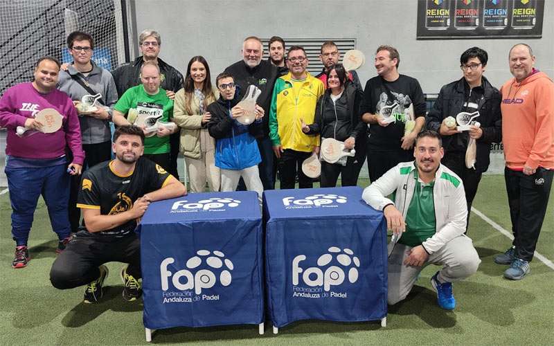 Jaén acoge una doble iniciativa de pádel inclusivo de la FAP