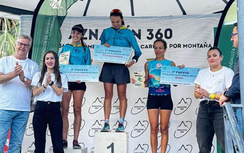 Silvia Lara se alza con el título de la Copa Andaluza de Carreras Verticales