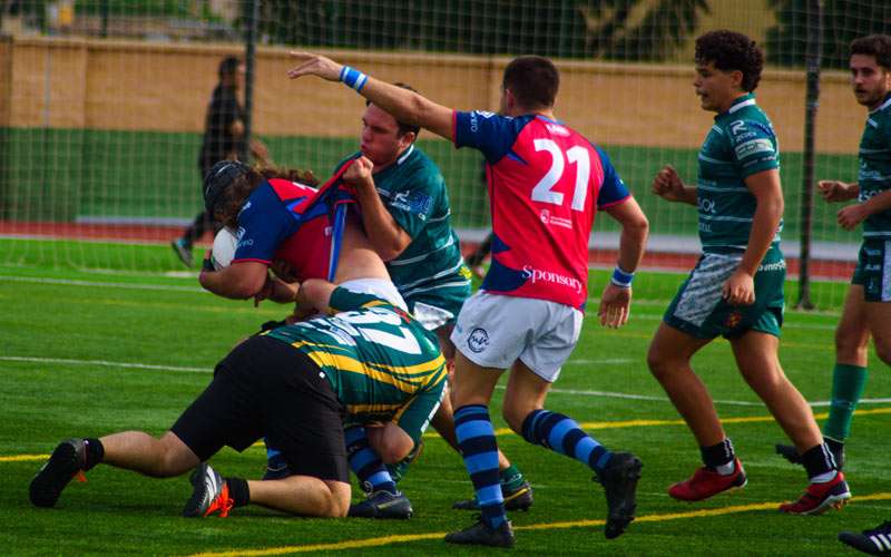 El senior de Jaén Rugby conserva la segunda plaza pese a su derrota en Fuengirola