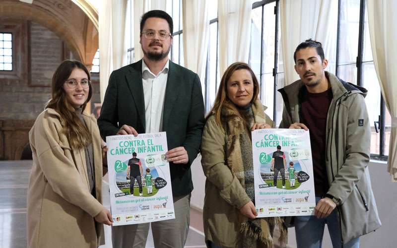 Úbeda acogerá un partido benéfico de fútbol sala para recaudar fondos contra el cáncer infantil