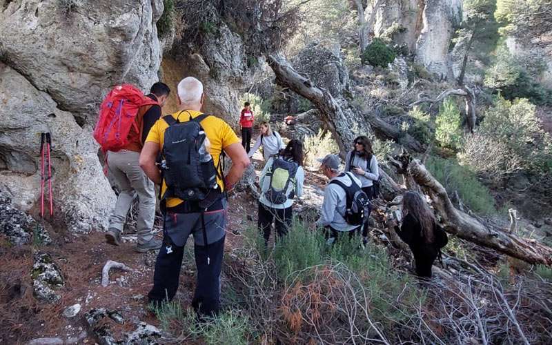 El Grupo de Actividades en la Naturaleza del Patronato despide el año con la ruta Senderos de la Cañada