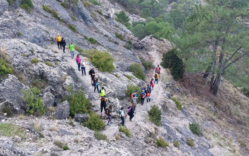 Éxito de participación en la ruta senderista ‘Puente de las Herrerías-Cazorla’