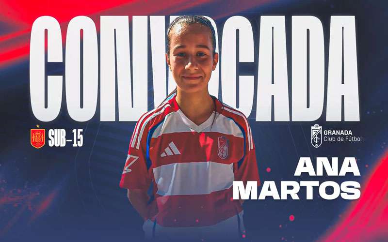 La mengibareña Ana Martos, convocada por la Selección Española sub’15