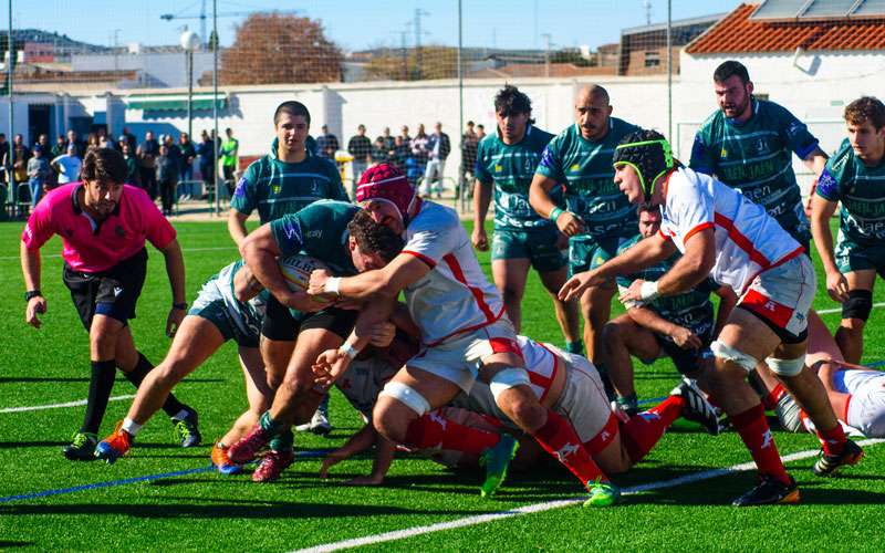 Jaén Rugby supera a San Isidro RC y da un salto en la clasificación