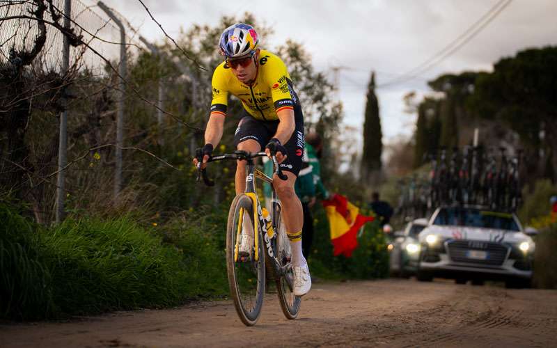 Wout van Aert y Sepp Kuss, primeras estrellas de la Clásica Jaén Paraíso Interior