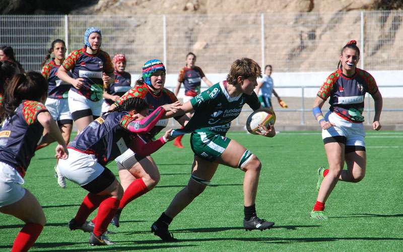 Jaén Rugby Femenino mantiene el nivel y añade una victoria más a su casillero