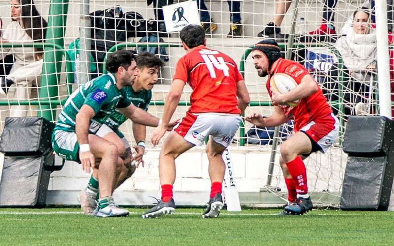 Los equipos senior de Jaén Rugby defienden objetivos ante los colistas