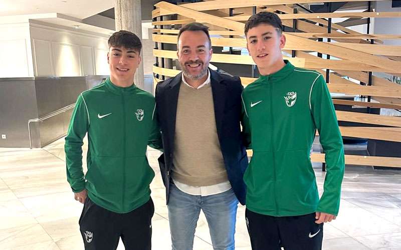 Mario Barella y Hugo Moreno participaron en el Campeonato de España sub-16