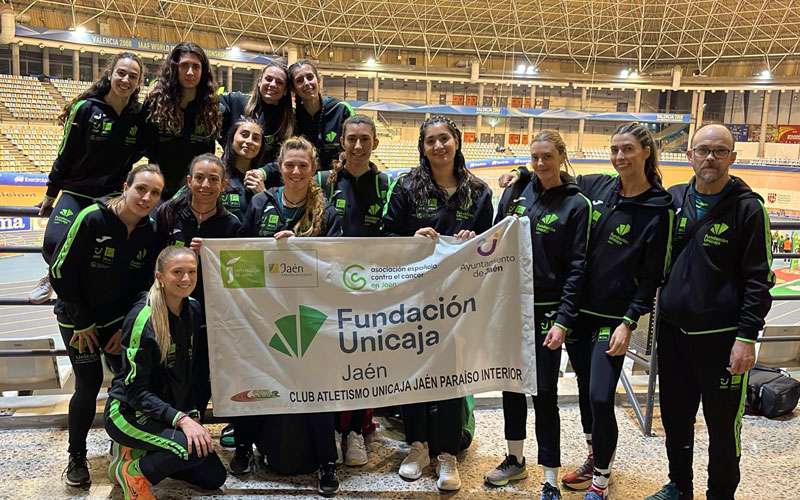 Doble sexta posición para Unicaja Atletismo en el Nacional de Clubes