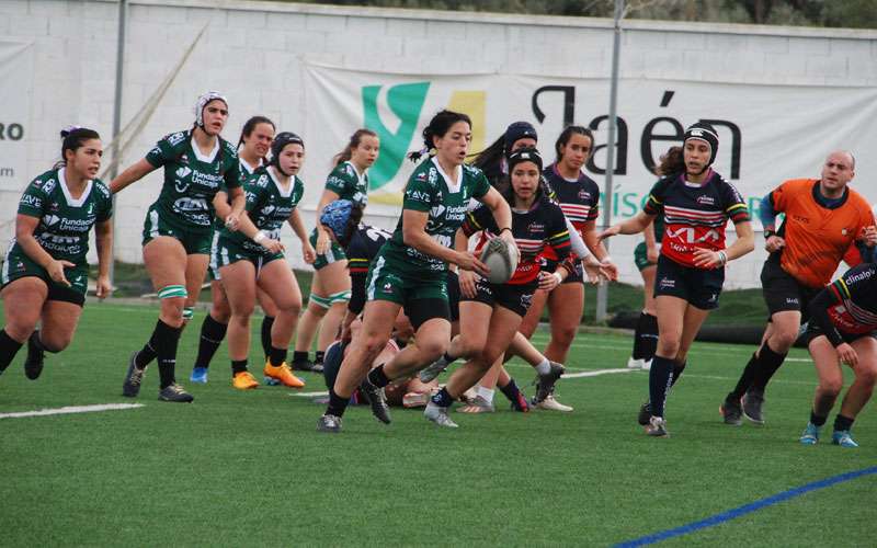 Jaén Rugby Femenino mantiene su actitud para tumbar a Escoriones