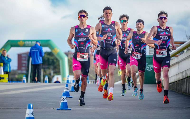 Joserra Jiménez conquistó el Nacional de Duatlón por Equipos con el Ciudad de Lugo