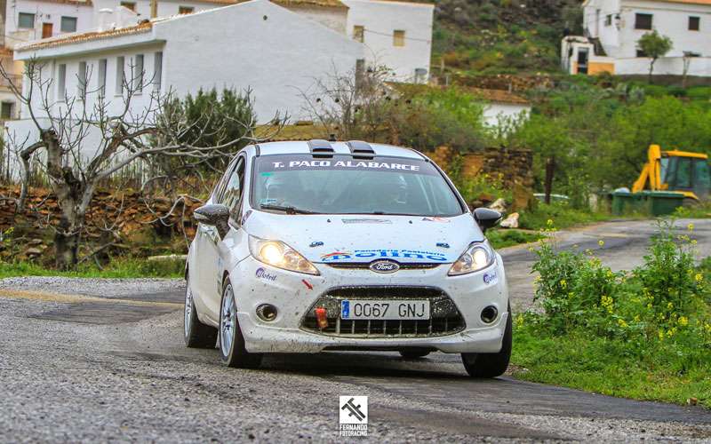 Podio para el copiloto jiennense Iván Urea en el Rally Valle del Almanzora- Sierra de Filabres